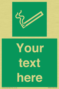 Custom E-Cigarettes/Vaping Permited Sign